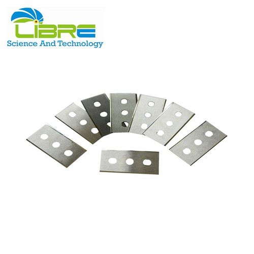 Tungsten Carbide Industrial Double Edge Knife Razor Blades For Plastic Stretch
Film Production