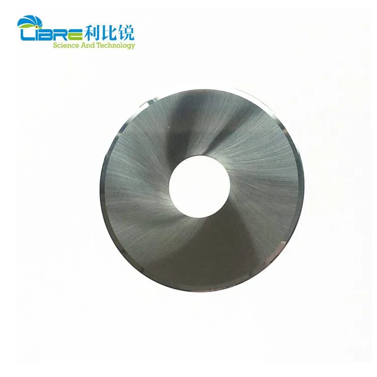 Tek Eğimli Filtre Kesme 0.35mm Karbür Dairesel Bıçaklar