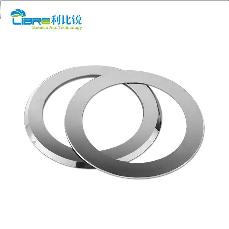 Tungsten Carbide Circular Knife Blade HRA92.5 For Lithium Battery Pole Pieces
Cutting