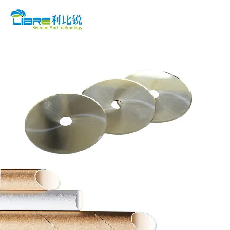 [20152771] Tungsten Carbide Circular Slitter Blades For Paper Straw Cutting 100x15x0.3mm