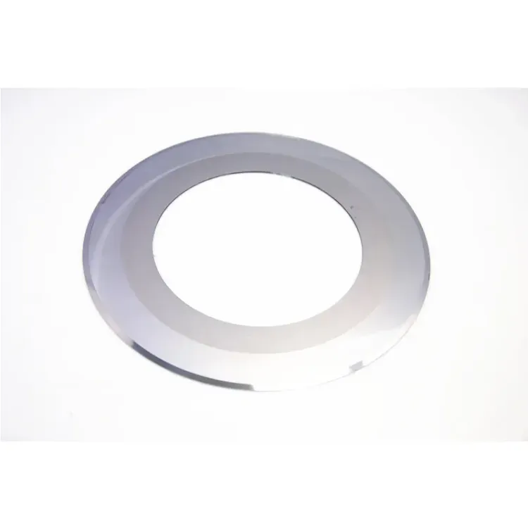 Blades de découpage de carton efficaces - Carbure de tungstène en forme
circulaire